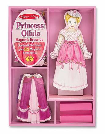 Набор «Одень принцессу Оливию» из серии "Магнитные игры" 